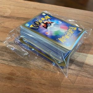 100ct pack of Pokémon cards.